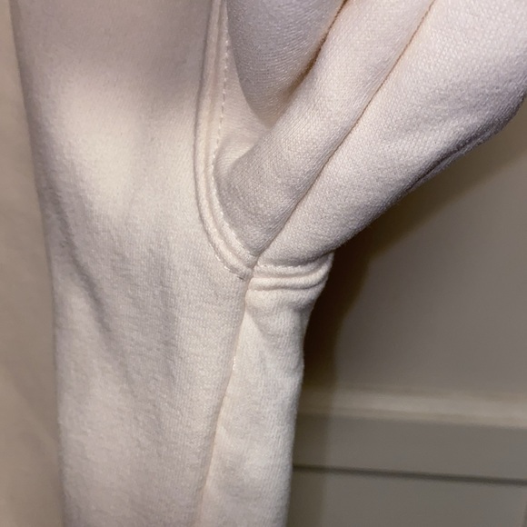 Champion XS Cream Ribbed Crew Neck Pullover Sweater - Picture 8 of 13